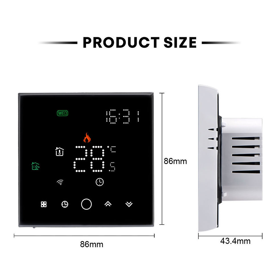 Thumbnail: Zigbee Thermostat Temperature Controller 2MQTT Setup for Water/Electric Floor He