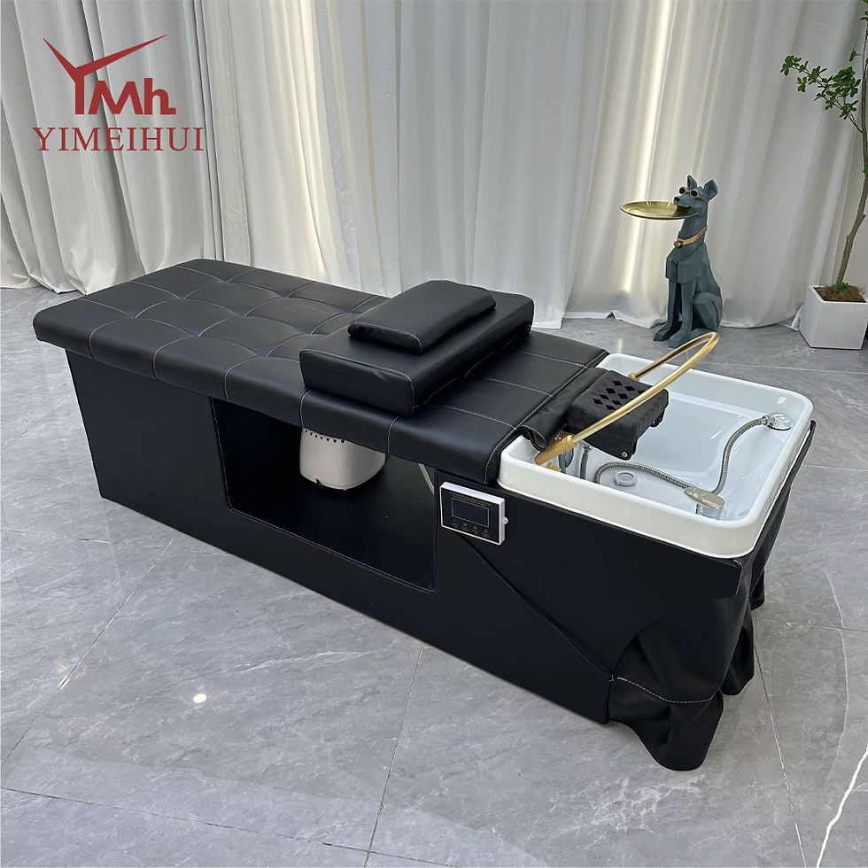 Thumbnail: Salon Washing Hair Massage Hydrotherapy Shampoo Bed Spa Head Water Therapy Circu