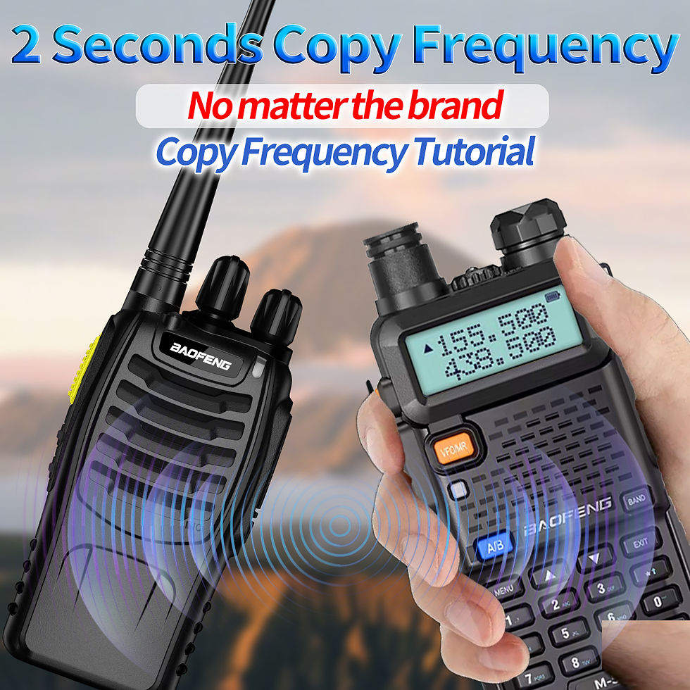 Thumbnail: 1/2PCS Baofeng M-5R Wireless Copy Frequency Two Way Radio Walkie Talkie Multi Ba