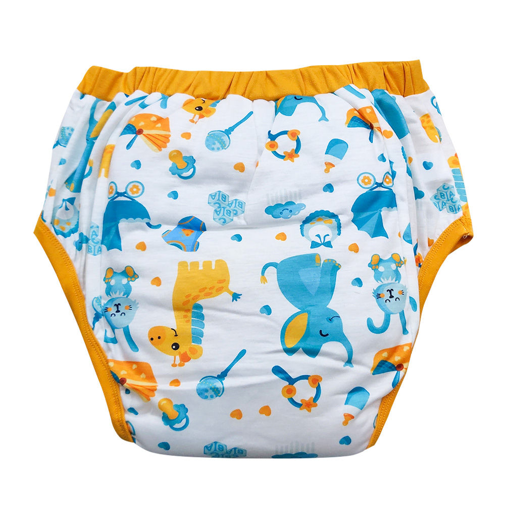 Yellow baby giraffe Waterproof Adult Baby Traning Pants DDLG Reusable Nappies Ad