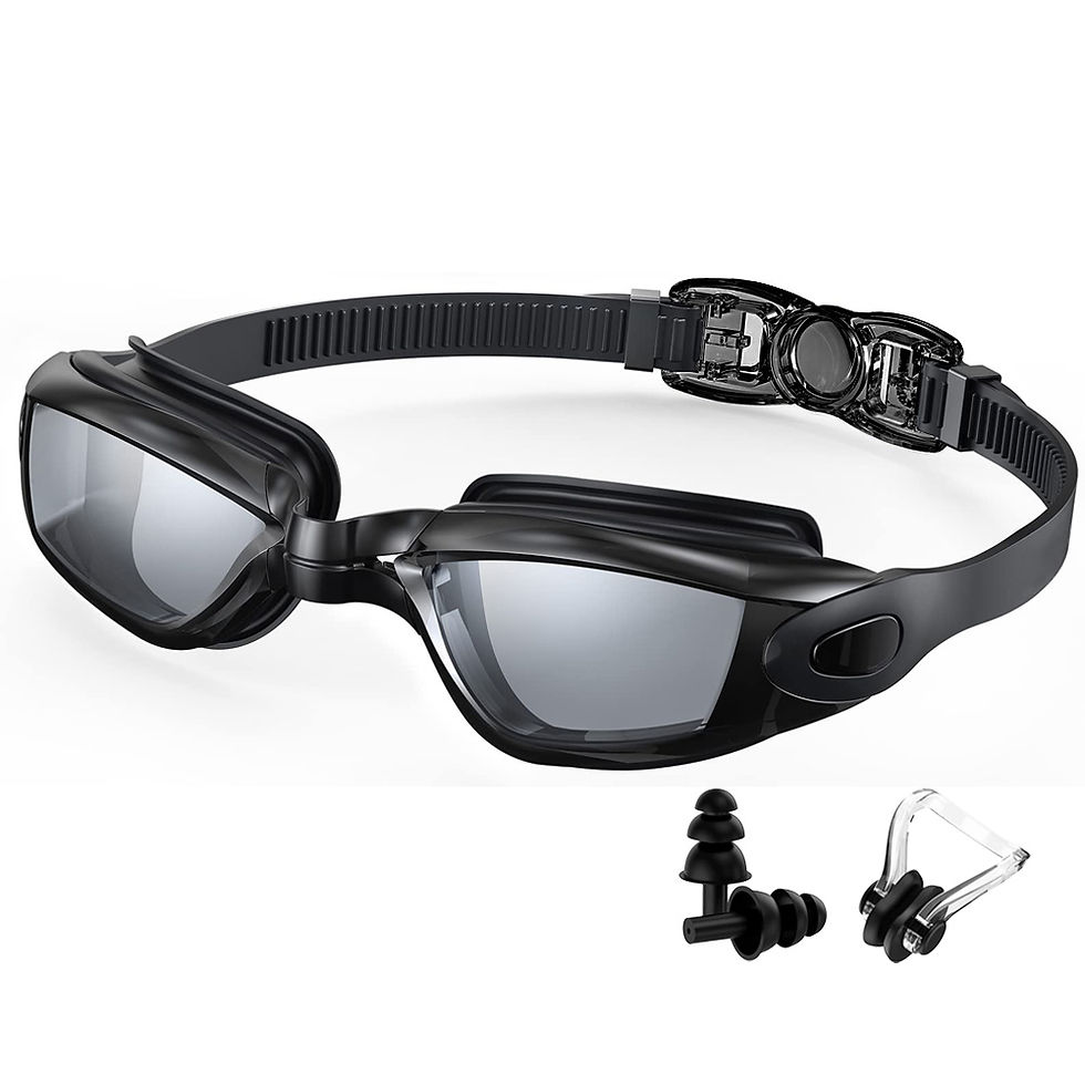 Thumbnail: Swimming Goggles Professional Waterproof Swim Eyewear Glasses Anti-fog 100% UV P