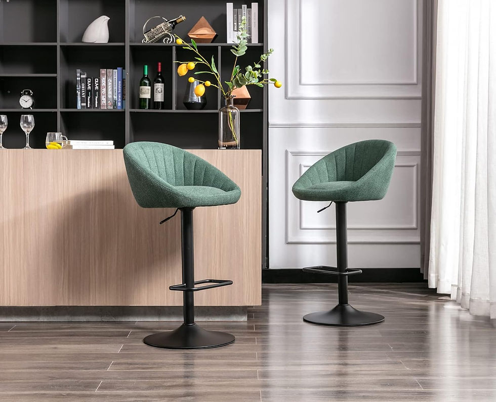 Thumbnail: 2 Bar stool, height adjustable Bar stool, pivoting Bar stool, breathable and fou