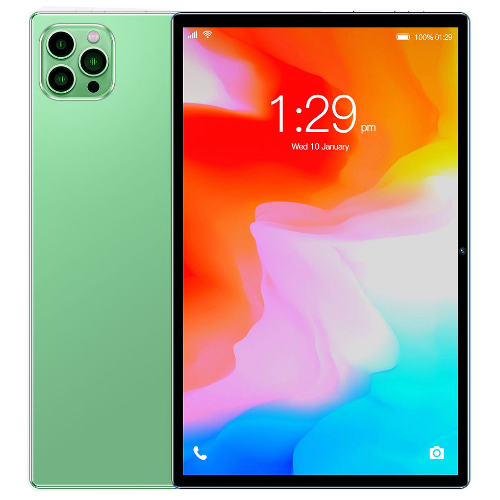 Thumbnail: New Android 10.1 Inch Tablet Pc Octa Core 4GB RAM 64GB ROM WiFi Bluetooth Dual S