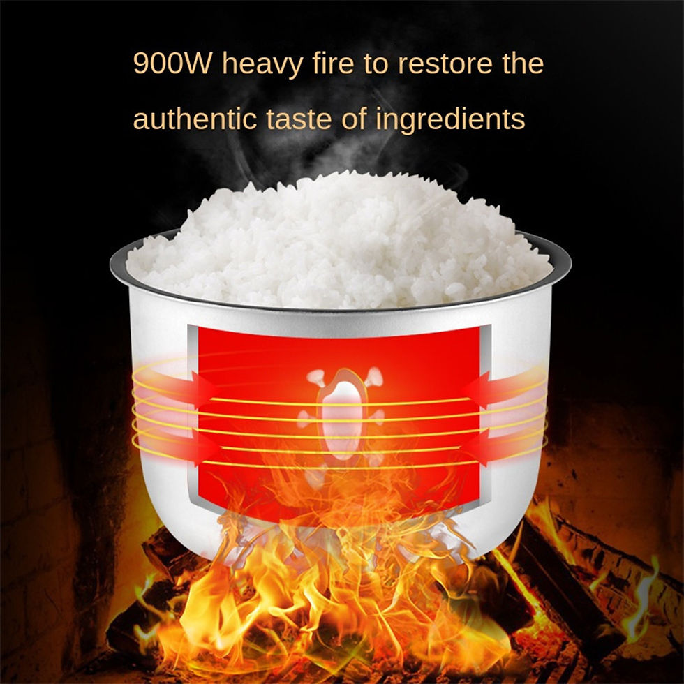 Thumbnail: 5L Electric Rice Cooker Automatic Household Kitchen Multifunctional Cooker Non-S