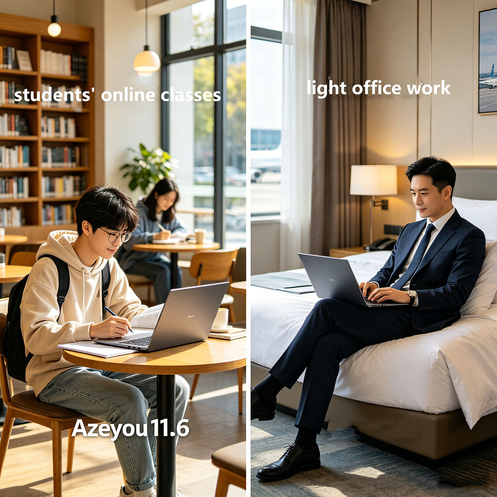 Thumbnail: 11.6inch Laptop for Light Office Work, Online Learning, N4000 Processor, 4+64Gb 