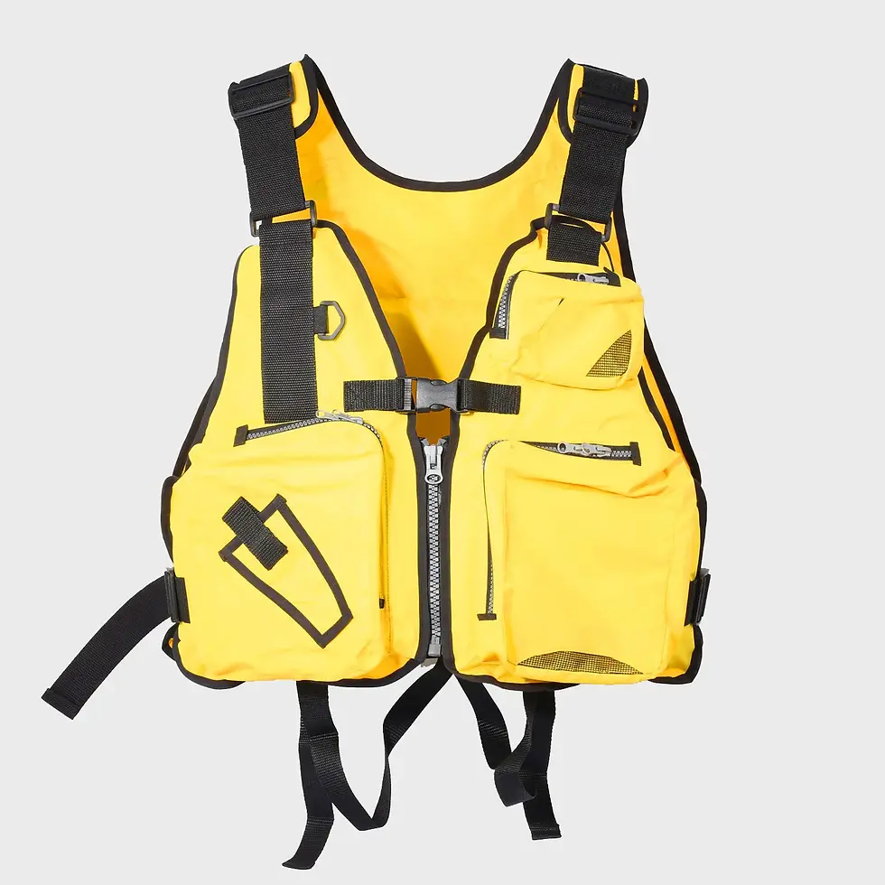 Thumbnail: Lure Fishing Life Jacket for Adult Men, Fishing Buoyancy  Suit with Strap Life J