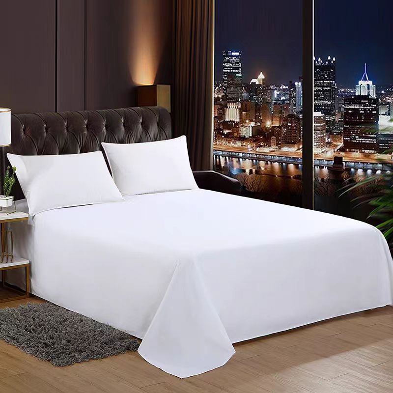 Thumbnail: One Single Bed Sheet (Excluding Pillowcases and Pillow Inserts) Made of Washed M