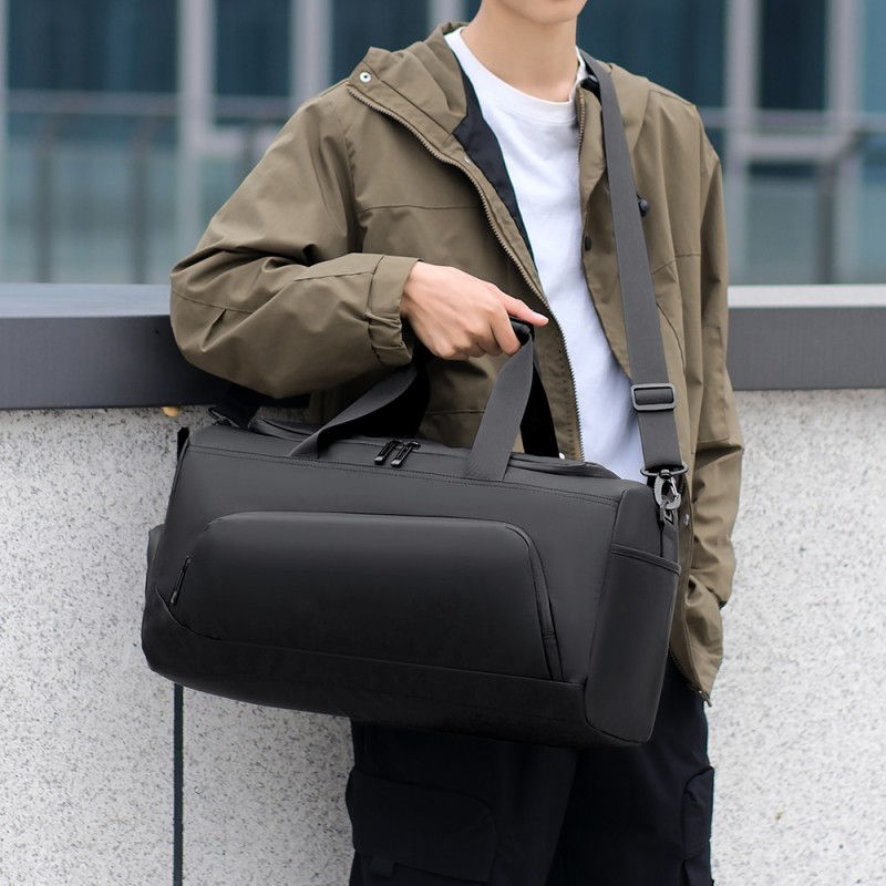Thumbnail: Sports Gym Bag, Large Capacity Handbag,Portable Travel Duffel Bag, Multi-compart