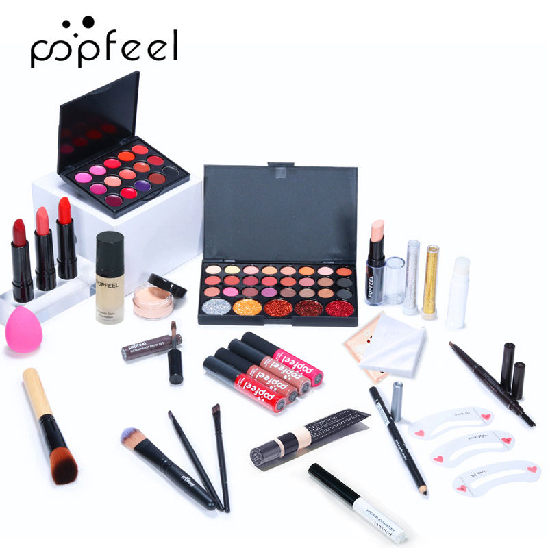 Thumbnail: All in One Makeup Kit Full Makeup Kit Gift for Women Teen Girl Nude Eyeshadow Fo