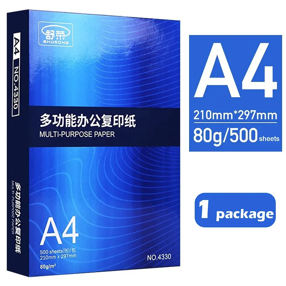 Thumbnail: 500/2500 Sheets A4 Copy Paper 70g/80g Printing Paper Full Box Batch Double-sided