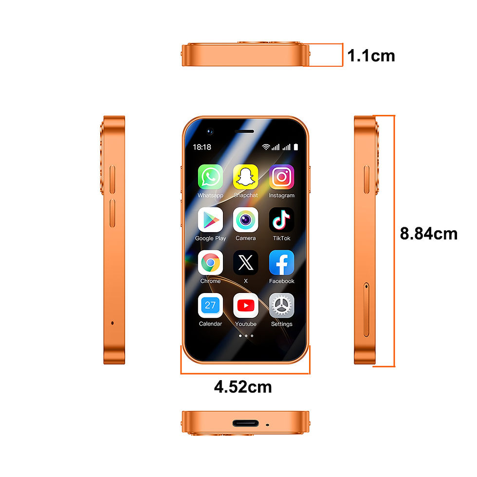Thumbnail: SOYES A17 Mini Android8.1 Smart Phone 3.0 Inches 2GB RAM 16GB ROM Dual SIM Stand