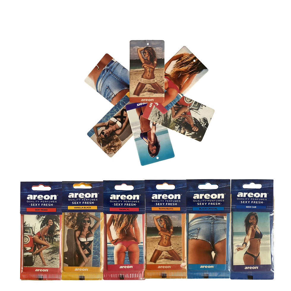 Thumbnail: Assorted Scents Hanging Air Freshener, Car Fragrance for Odor Removal & Fresh Ai