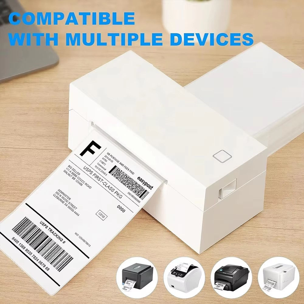 4x6Inch Shipping Labels For Thermal Shipping Label Printer 100/500PCS 100x150mm 