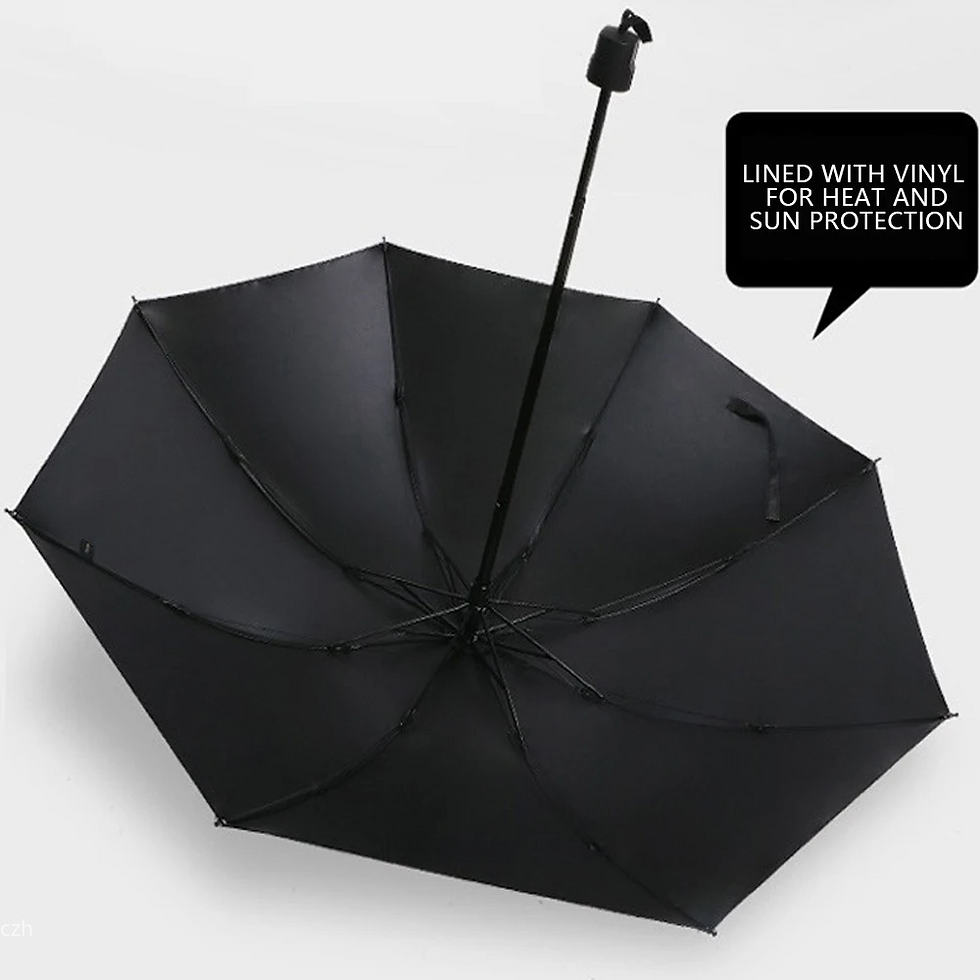 Thumbnail: Umbrellas Sun Umbrellas Cartoon Rain and Sunny Manually Folded Student Portable 