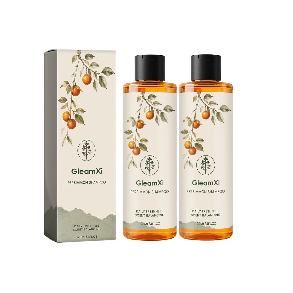 Thumbnail: Persimmon Shampoo Gentle Scalp Hair Cleansing Refreshing Scent Balancing Shampoo
