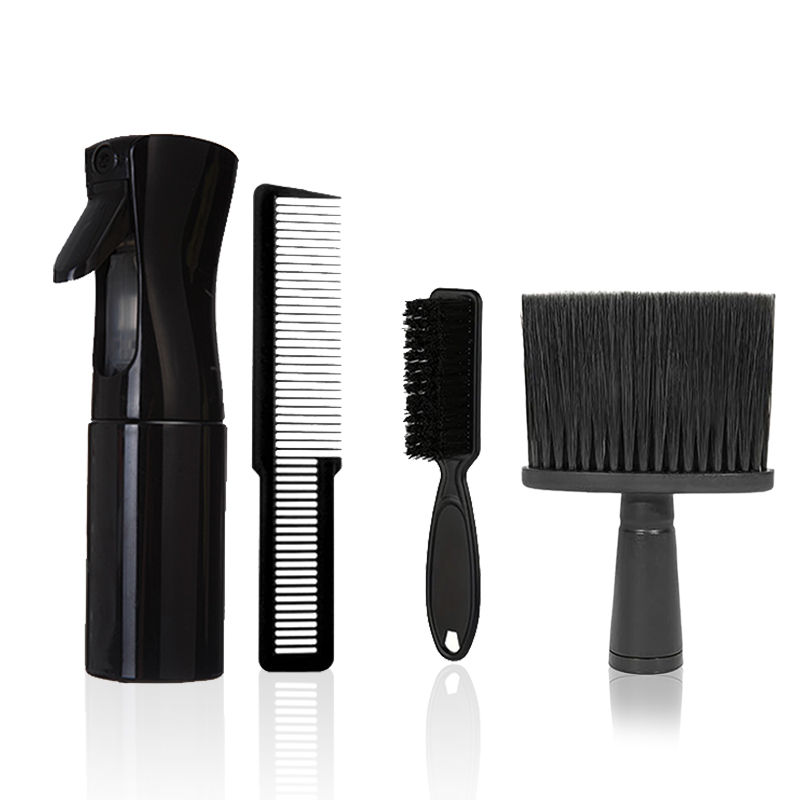 Thumbnail: Salon-Grade Haircut Kit 3/4-Piece Set with Spray Bottle Comb Cleaning Brush for 