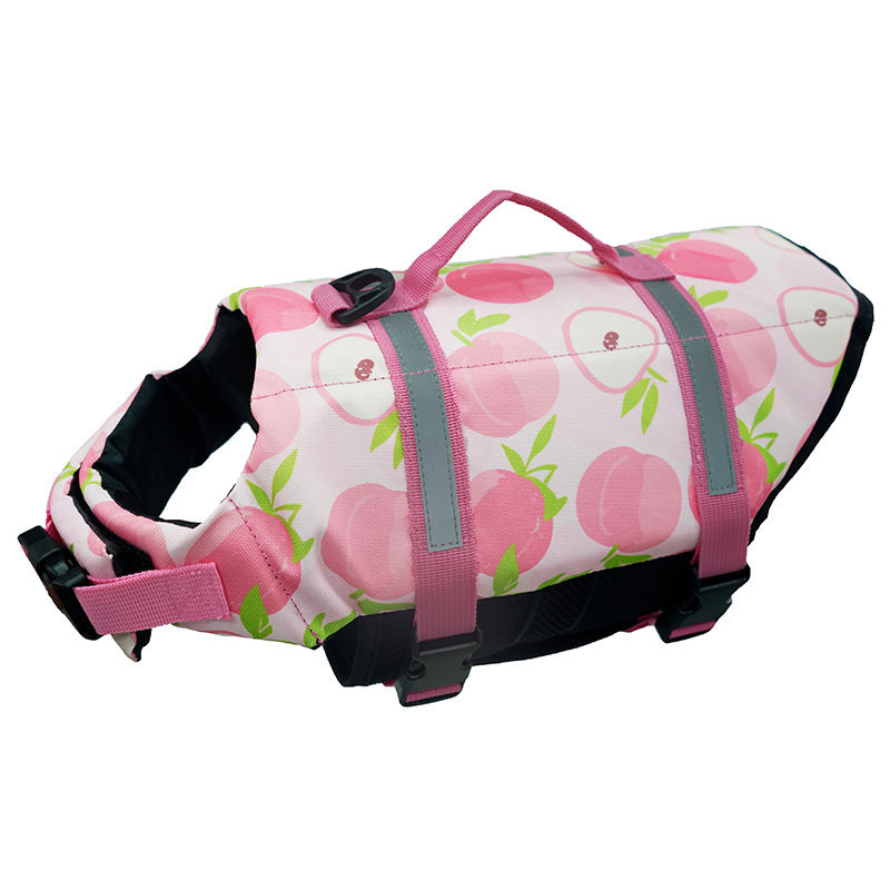 Thumbnail: Summer Dog Life Jacket Reflective Adjustable Large Dogs Swimwear Safety Vest Sur