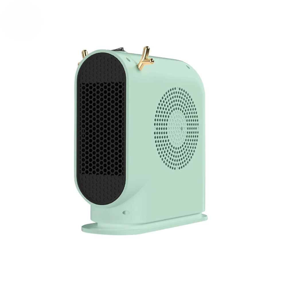 Thumbnail: Desktop Electric Heater 500W Portable Home Electric Heater Intelligent Thermosta