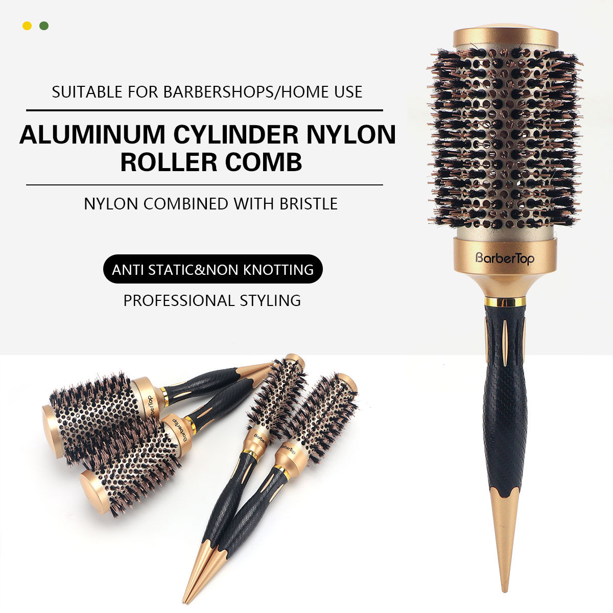 Salon Hairdressing Anti-static Hairdressing And Curling Styling Barber Hair Comb