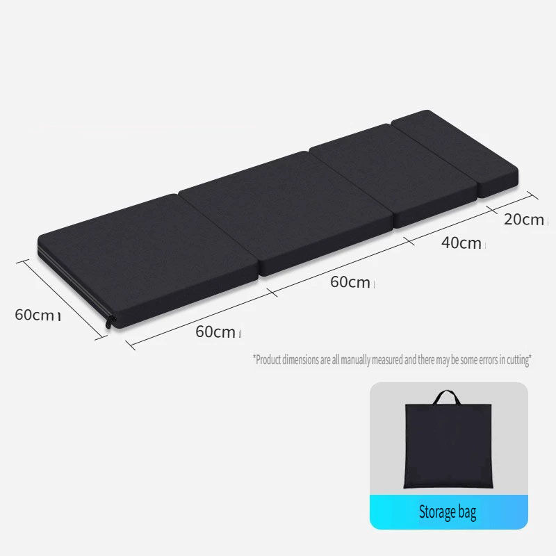 Thumbnail: Car Travel Bed Folding Bed Non Inflatable Camping Bed Office Rest Mat With Pillo