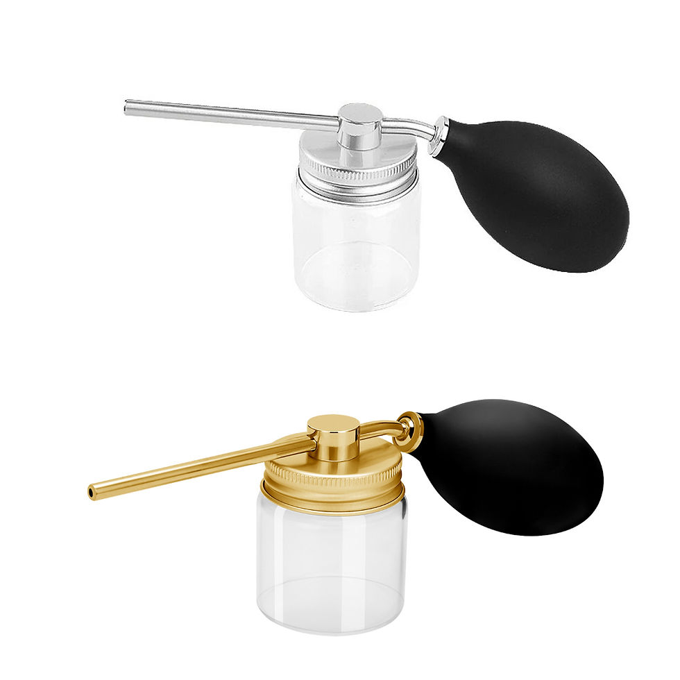 Thumbnail: Refillable Barber Powder Spray Bottle Hair Building Fiber Applicator for Salon S