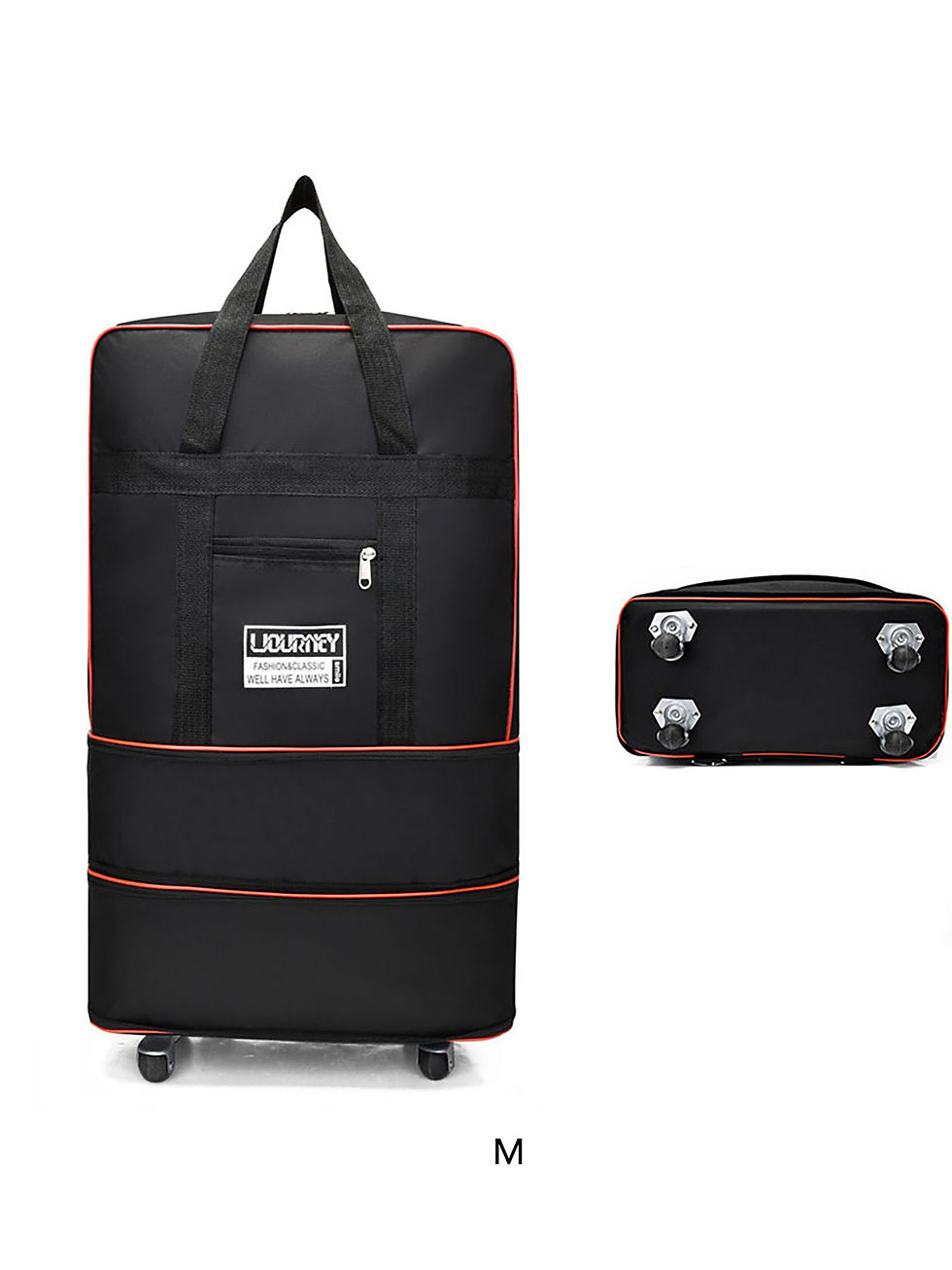 Thumbnail: Foldable Duffel Bag for Weekend Trips，Family Travel Luggage Bag，Gift-Ready W