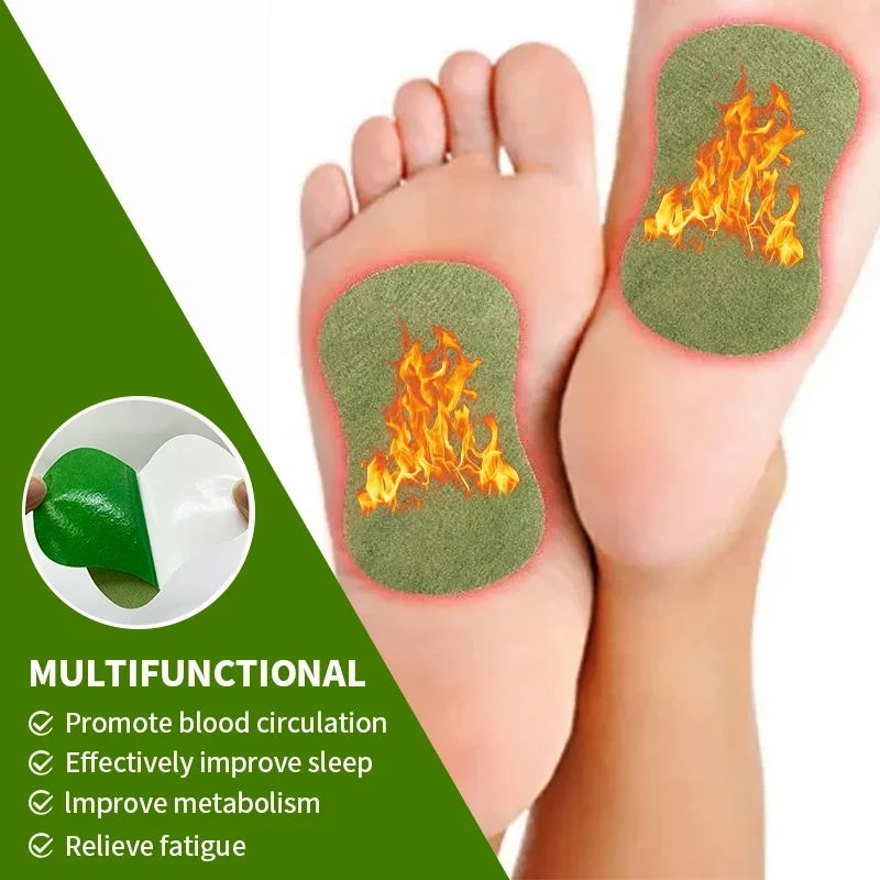 Thumbnail: 12/24/60PCS Detox Foot Patches Pads Feet Body Toxins Cleansing Relieve Stress He