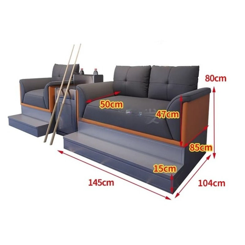Thumbnail: Salon Game Living Room Sofas Designer Double Lounge Classic Sofa Luxury Minimali