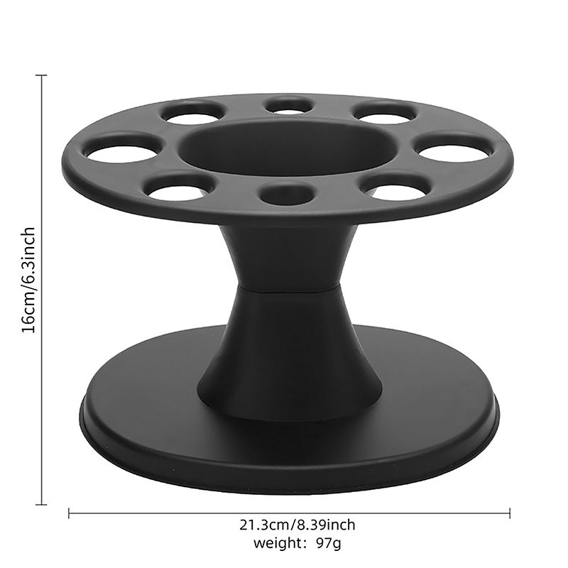 Thumbnail: Barber Hairdressing Scissors Combs Tools Holder Storage Box Barbertop Salon Disp