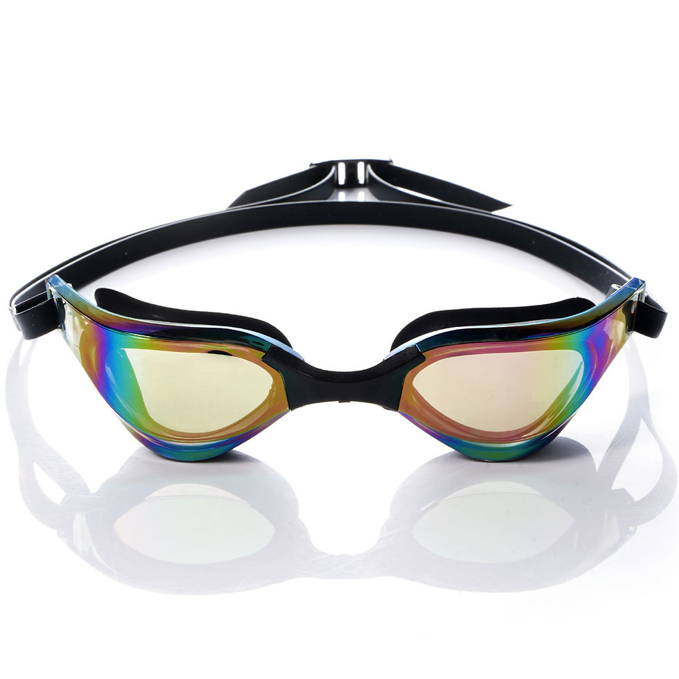 Thumbnail: 1PC Swim Goggles  - Anti Fog Lenses,  Open Water Swimming  Anti-Fog, UV Protecti