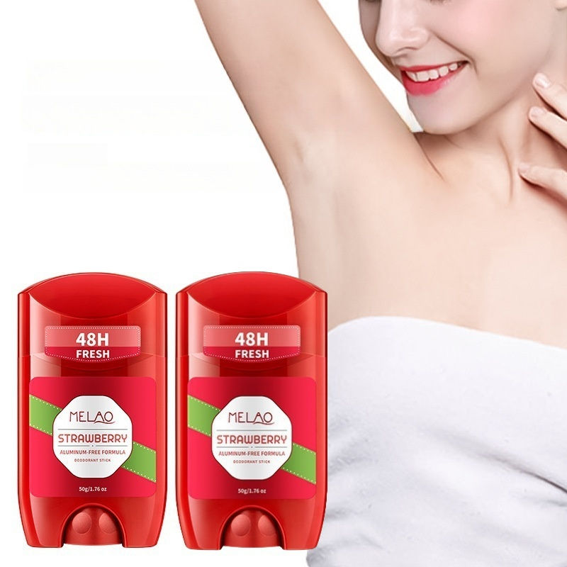 Thumbnail: 50g Strawberry-Flavored Deodorant Stick, Moisturizing and Deodorizing, with a Fr
