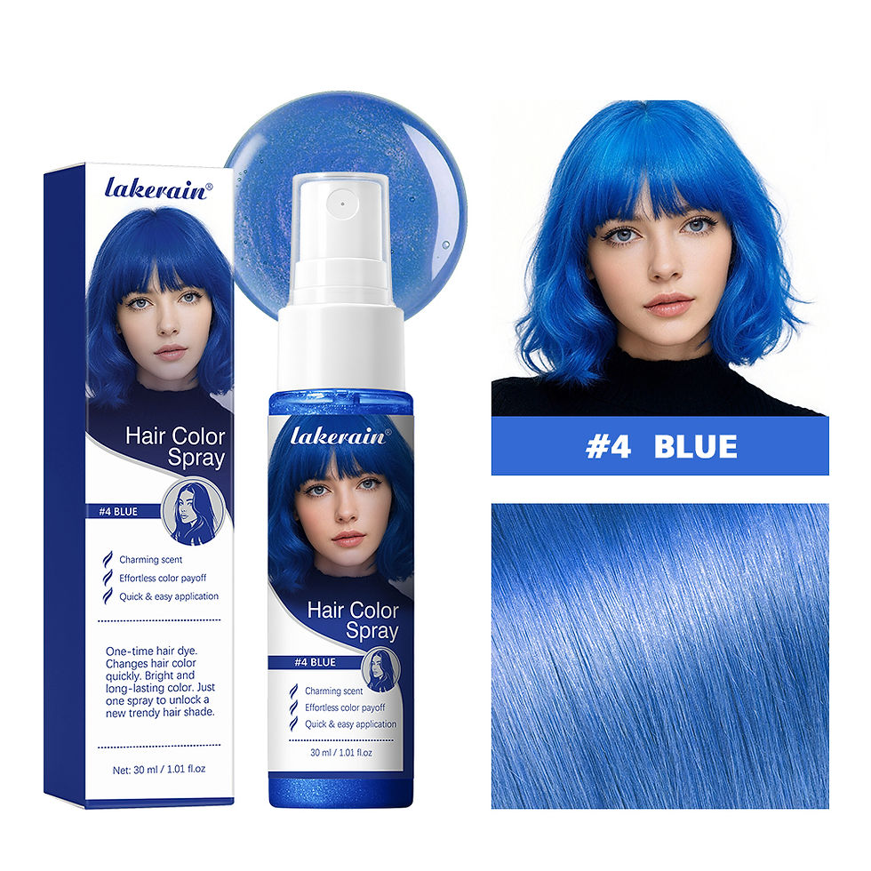 Thumbnail: Hair Color Spray Instant Hair Dye One-Time Temporary Washable DIY Hair Chalk Mul