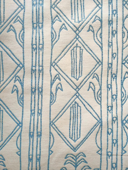 Vienna Blue Woven fabric