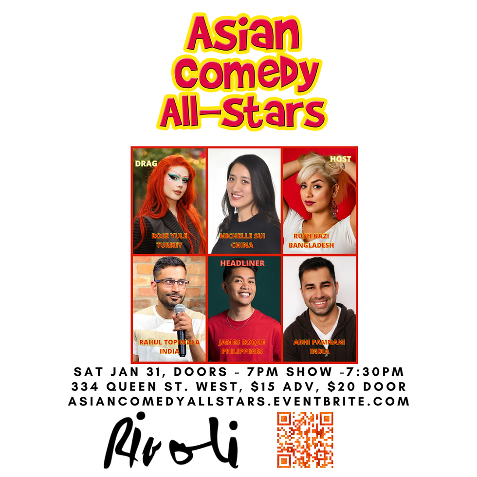 Asian Comedy All-Stars featuring James Roque!