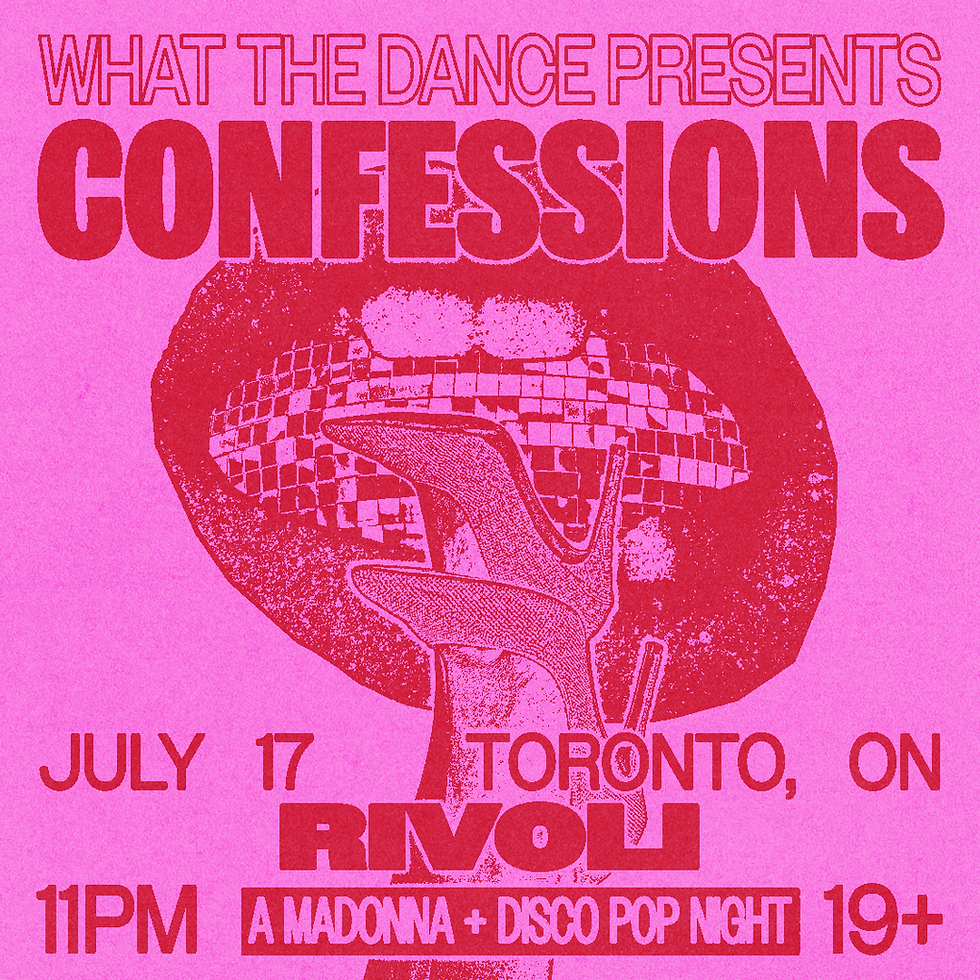A Madonna + Disco Pop Night