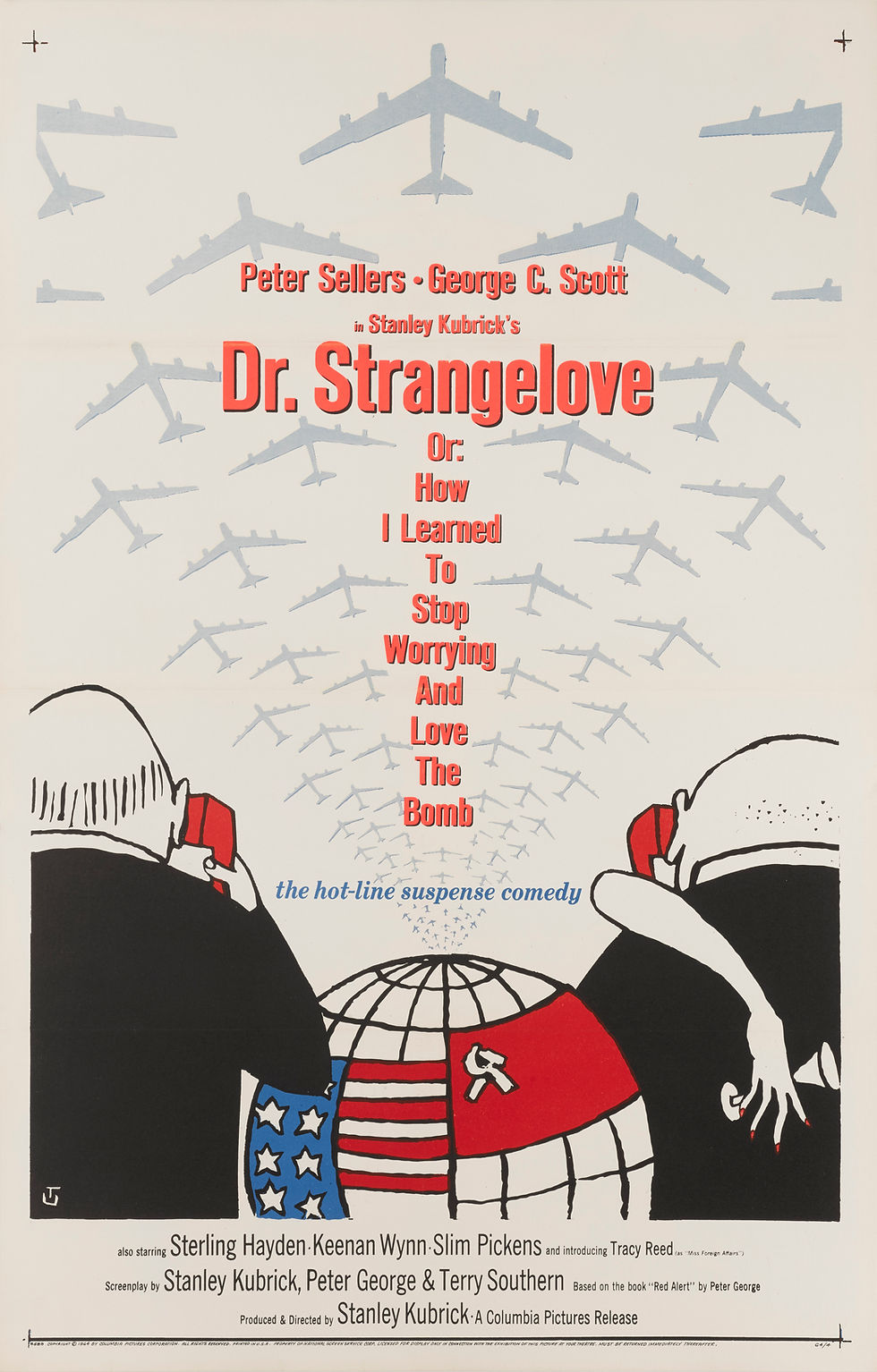 Poster Tomi designed for the 1964 movie "Dr. Strangelove."