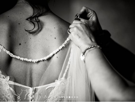 Real Elizabeth Kate Bride Alex Married at Hirst Priory Crowle