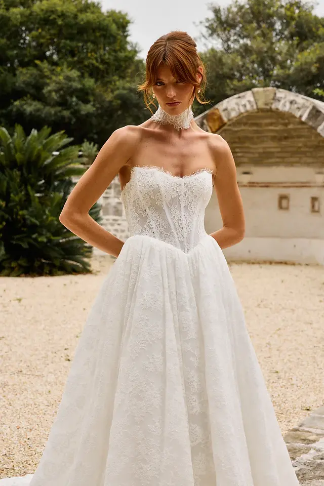 Made With Love Prim Lace BallgownWedding Dress at Elizabeth Kate