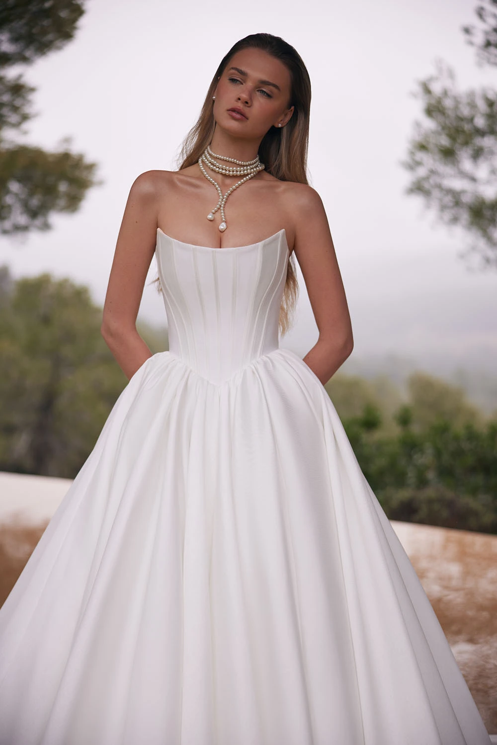 Lake by Eva Lendel ballgown wedding dress at Elizabeth Kate Bridal Scunthorpe