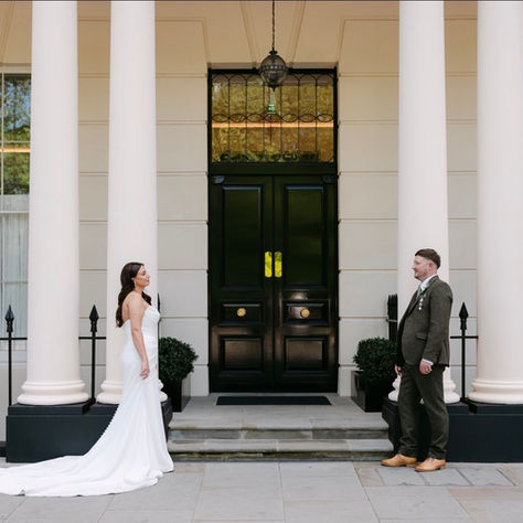 From a Mountain-Top Proposal to “Mr & Mrs Heron”: Real Bride Courtney's Intimate Marylebone Town Hall Wedding