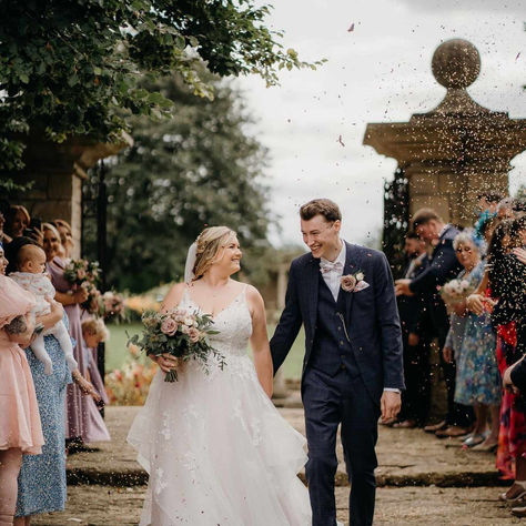 JESSICA AND JAMES: Real bride Jessica wears Rebecca Ingram Lettie wedding dress