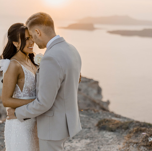 Real Elizabeth Kate bride Wearing Made With Love Hudson Fitted Lace Wedding Dress