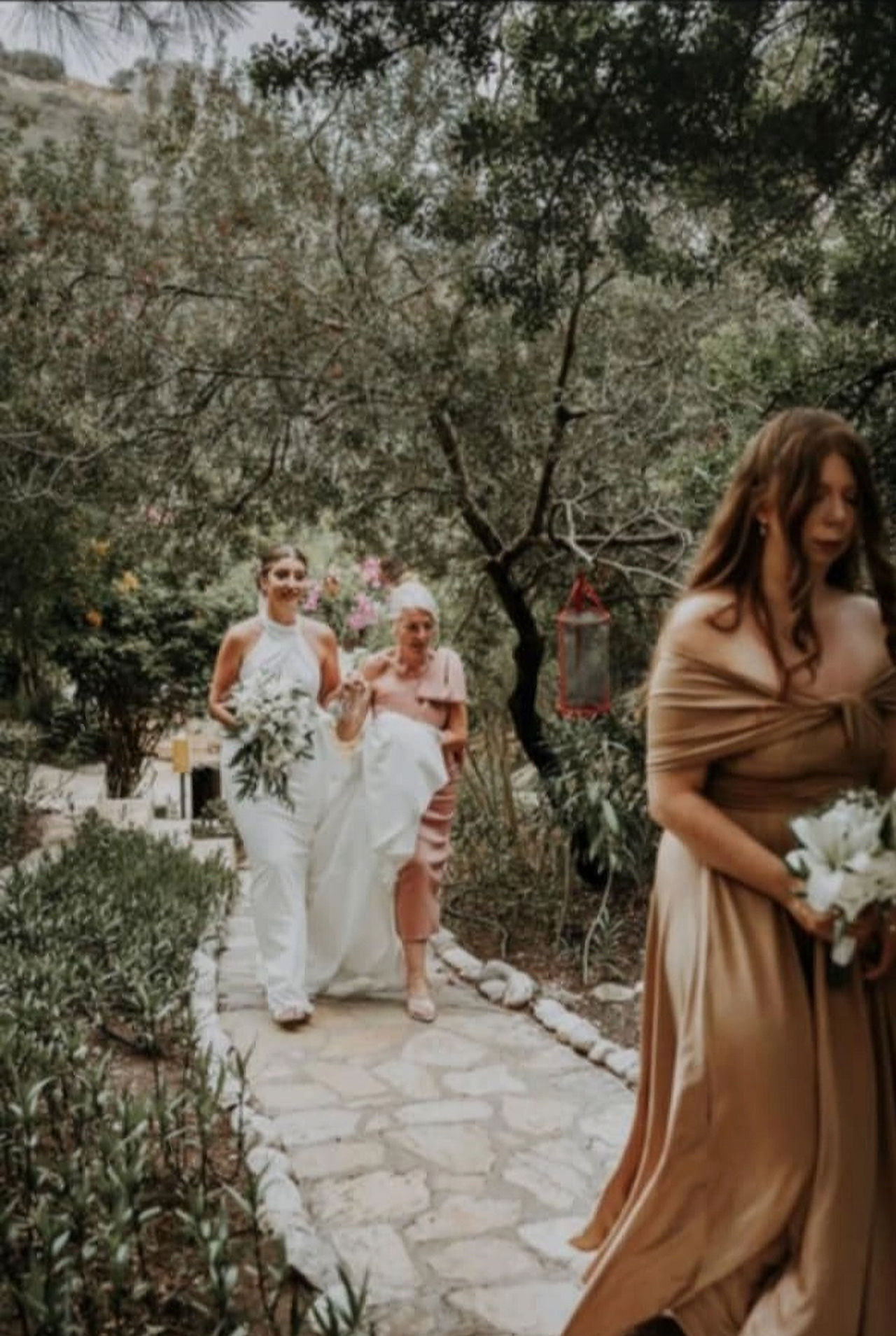 Real Elizabeth Kate bride wearing Made With Love wedding dress