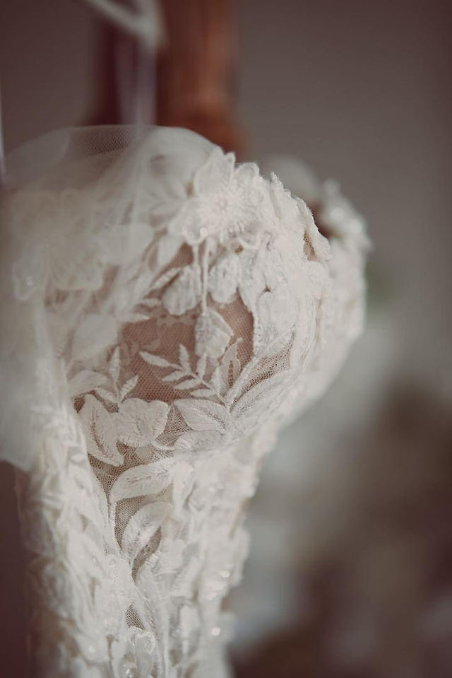 Real Bride Sophe wearing Elysee Etoile Nathalie wedding dress from Elizabeth Kate Crowle Scunthorpe