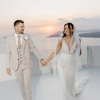 Real Elizabeth Kate bride Wearing Made With Love Hudson Fitted Lace Wedding Dress