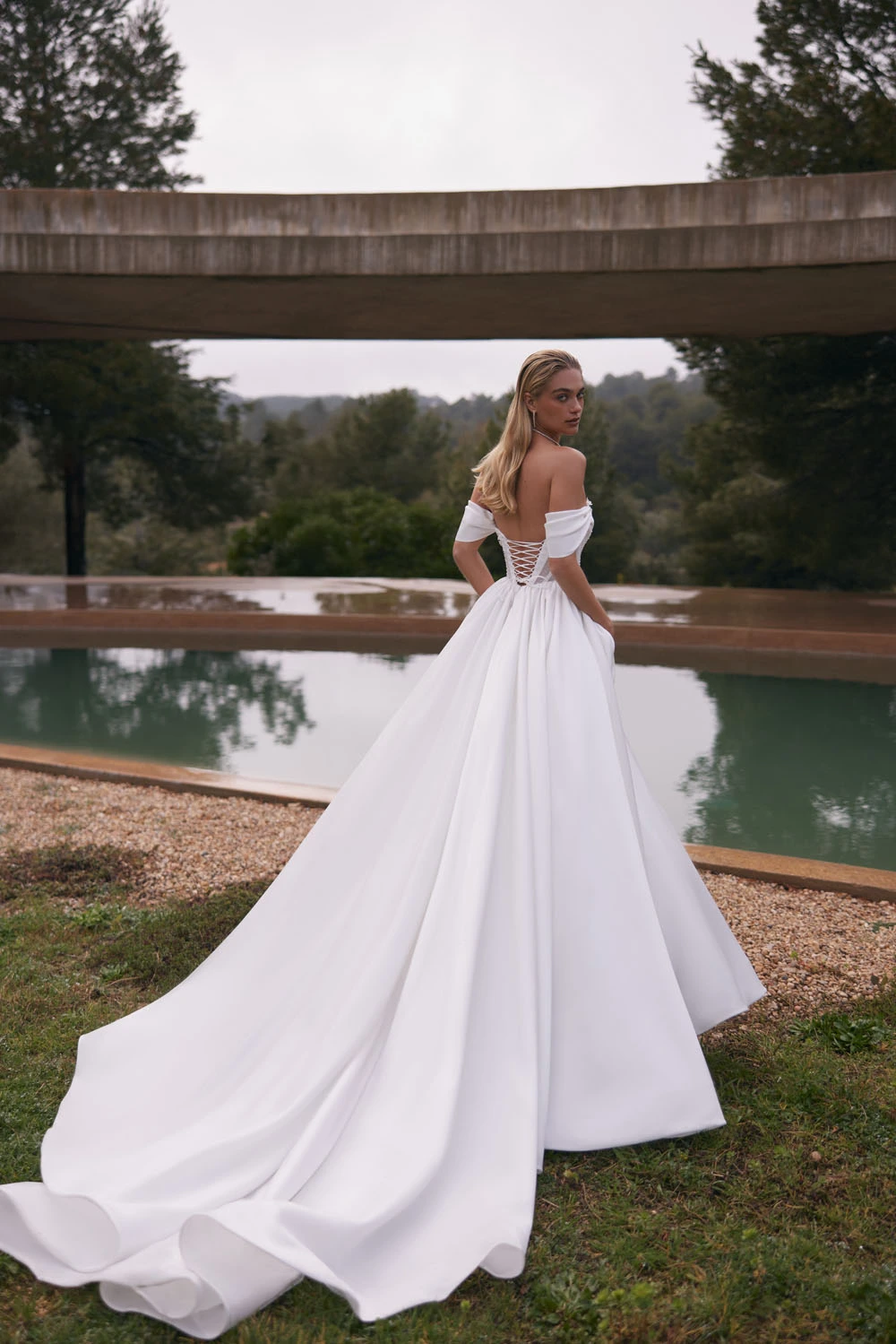 Cooper by Eva Lendel ballgown wedding dress at Elizabeth Kate Bridal Scunthorpe