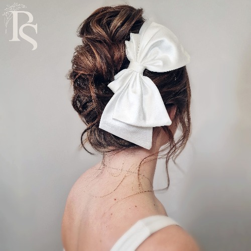 Bride with updo hair style Doncaster