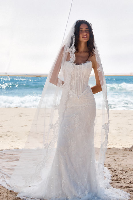 MWL Scout lace wedding dress at Elizabeth Kate Lincolnshire and yourkshire