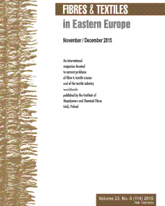 Fibres and Textiles in Eastern Europe 80