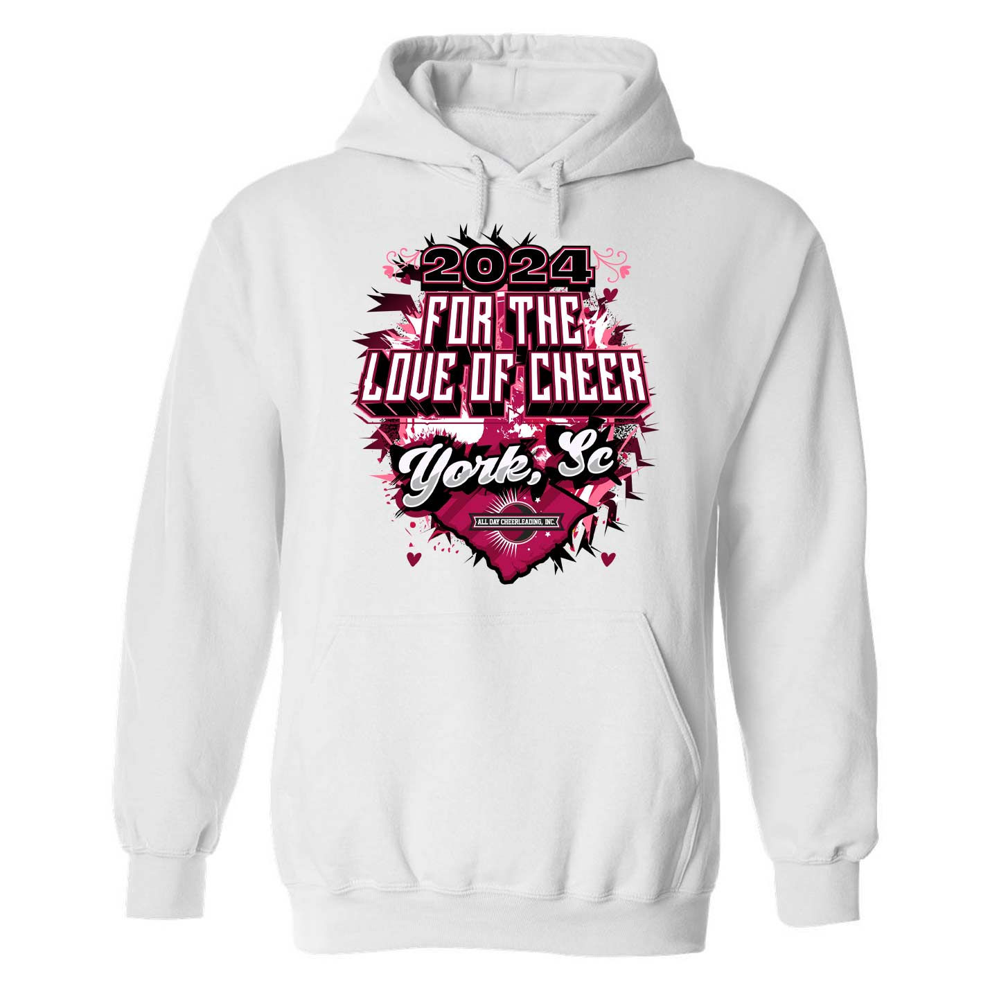 For The Love Of Cheer- Event Hoodie